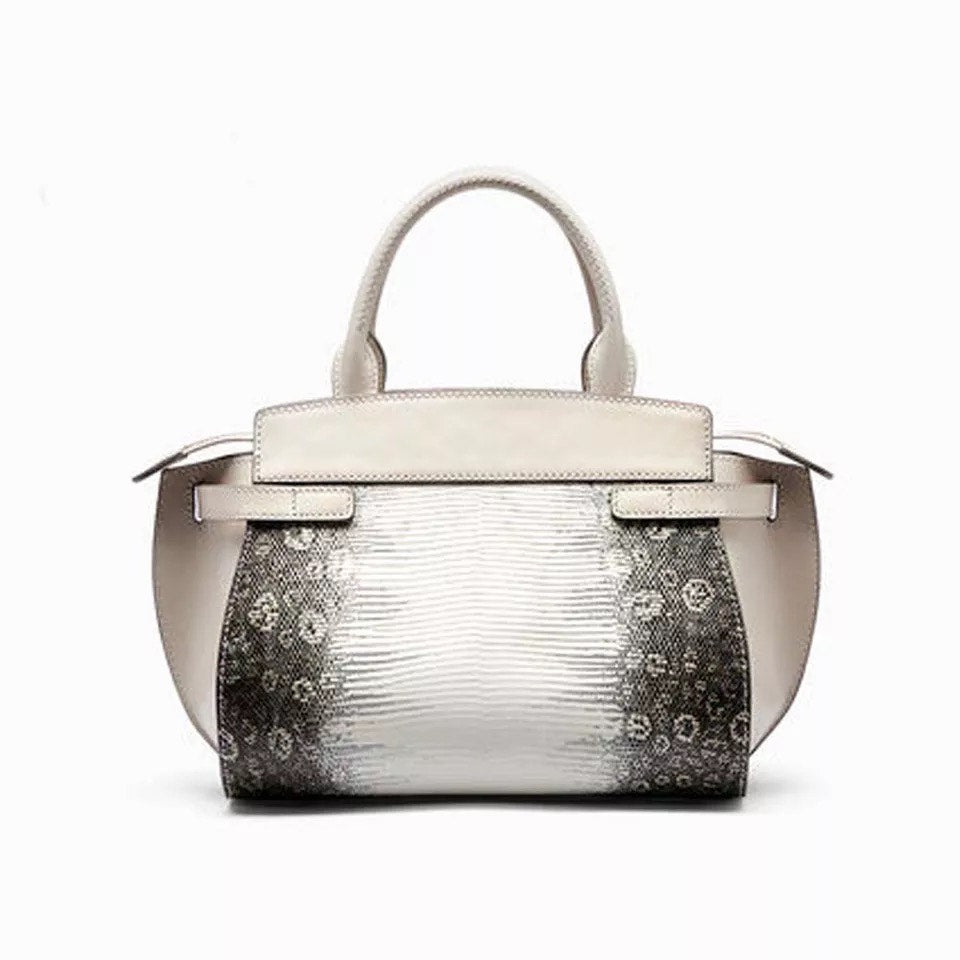 Lizard leather Tote, 'Liz'