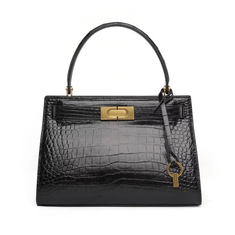 Crocodile leather Handbag 'Manhattan'