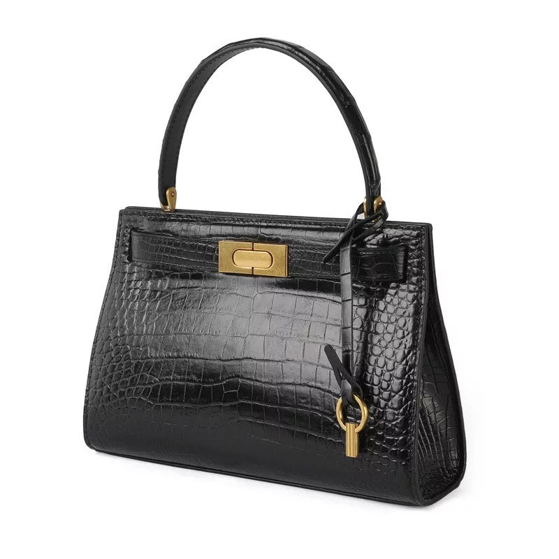 Crocodile leather Handbag 'Manhattan'