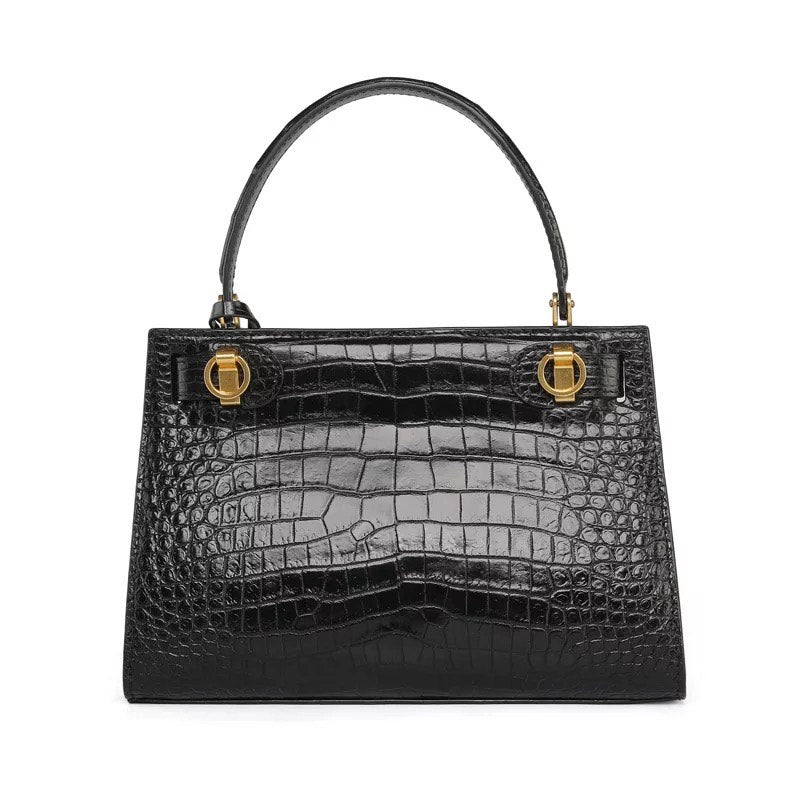 Crocodile leather Handbag 'Manhattan'