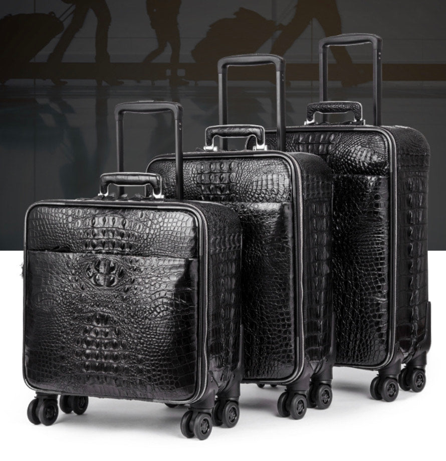 BERBERA TROLLY CROCODILE LEATHER, Small
