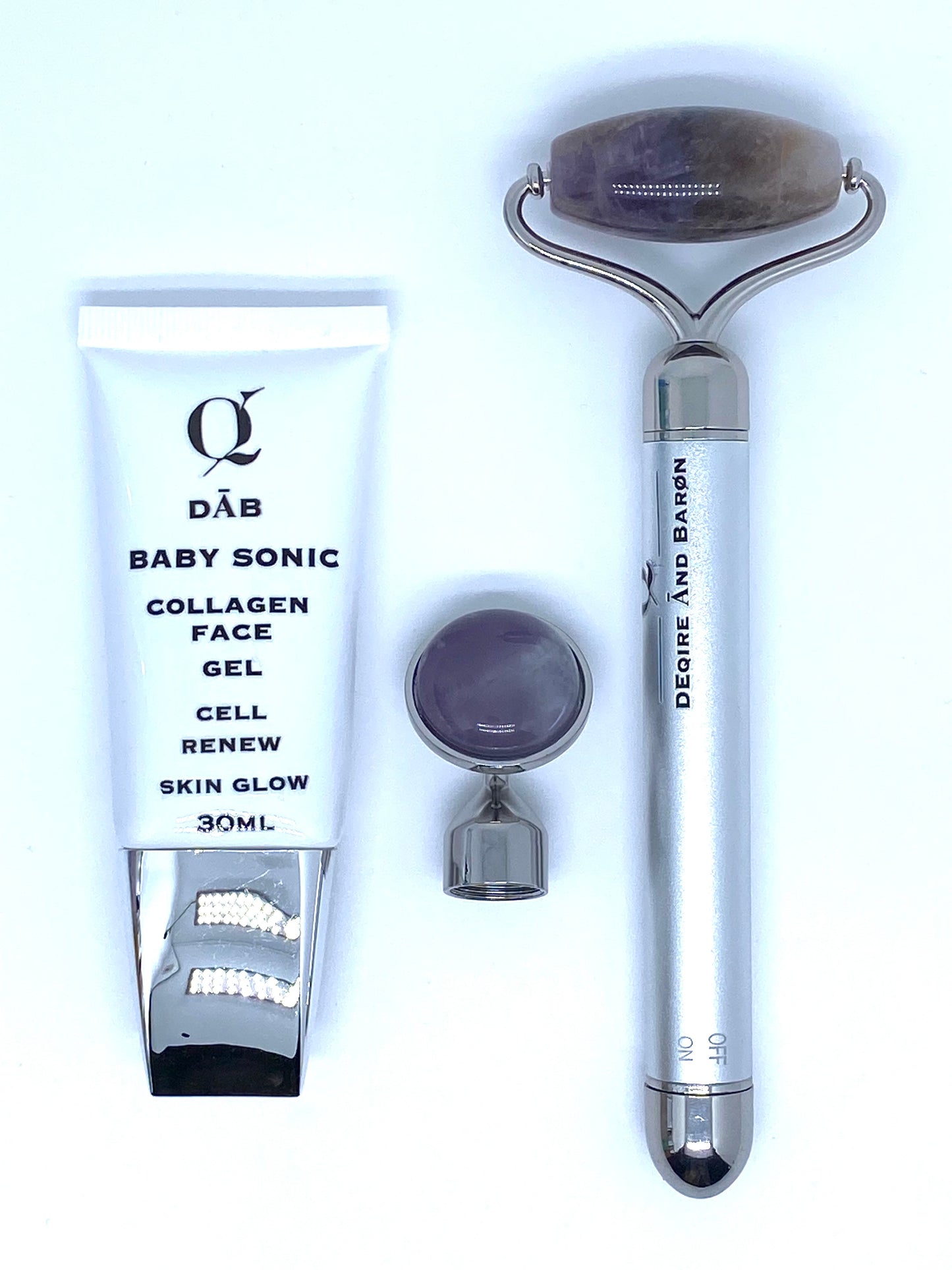 BABY SONIC Jade stone & COLLAGEN FACE SERUM, Cell renew, skin Glow 30 ml