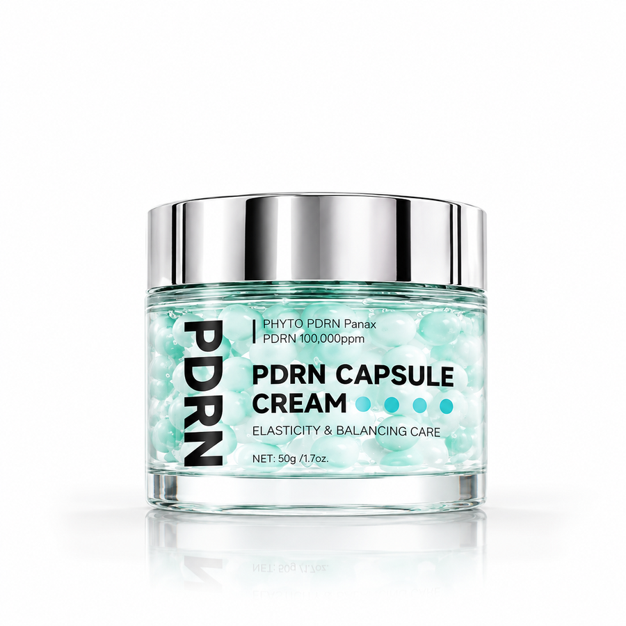 PDRN Zeewier Zalm Capsule Crème, Gladde Huid, Verzachtende, Lift Essence, Hydraterend en Voedend, (50g)