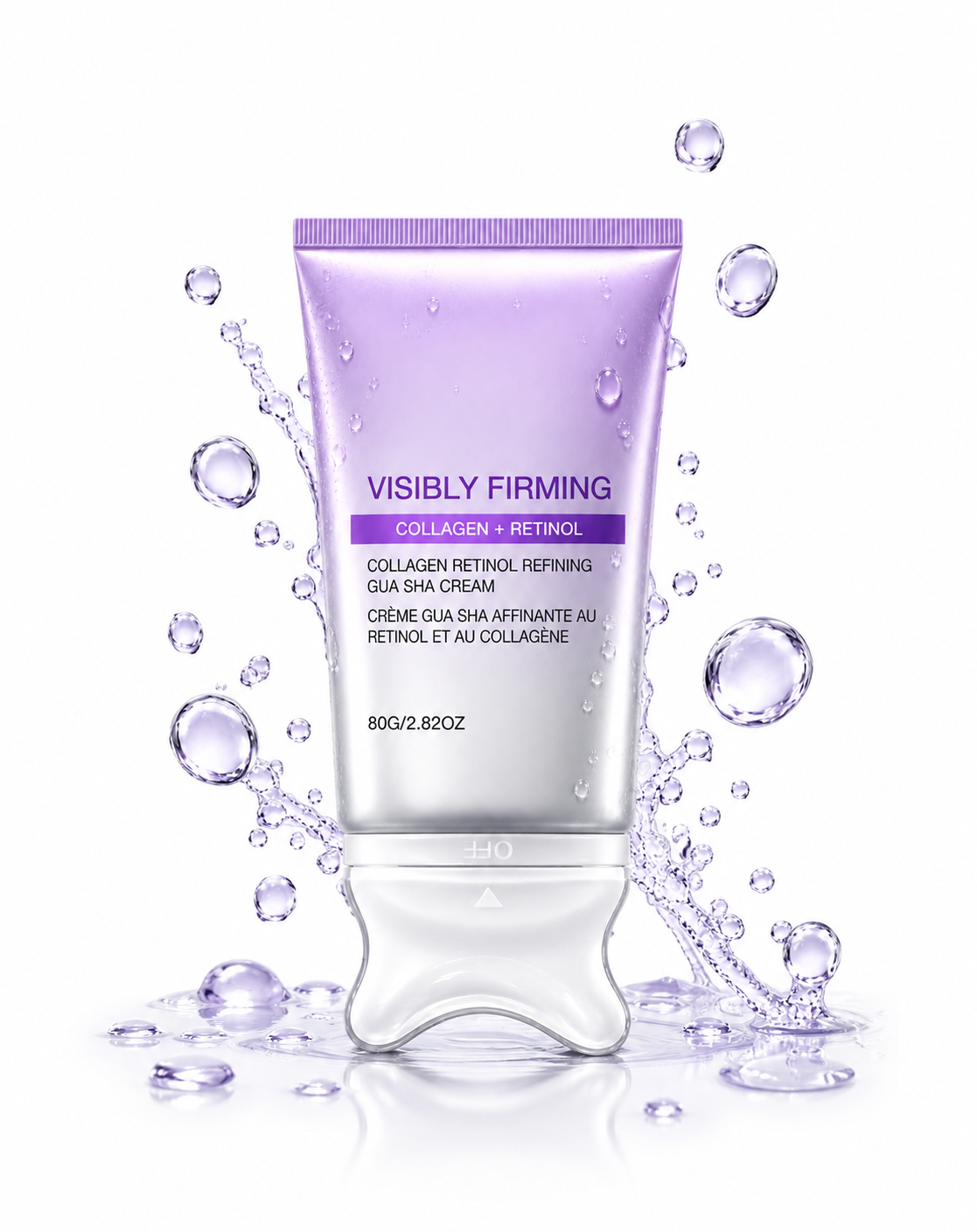 Instant Firming & Lifting Sculpting Gua Sha Hals-Gezichtscrème – Retinol & Collageen
