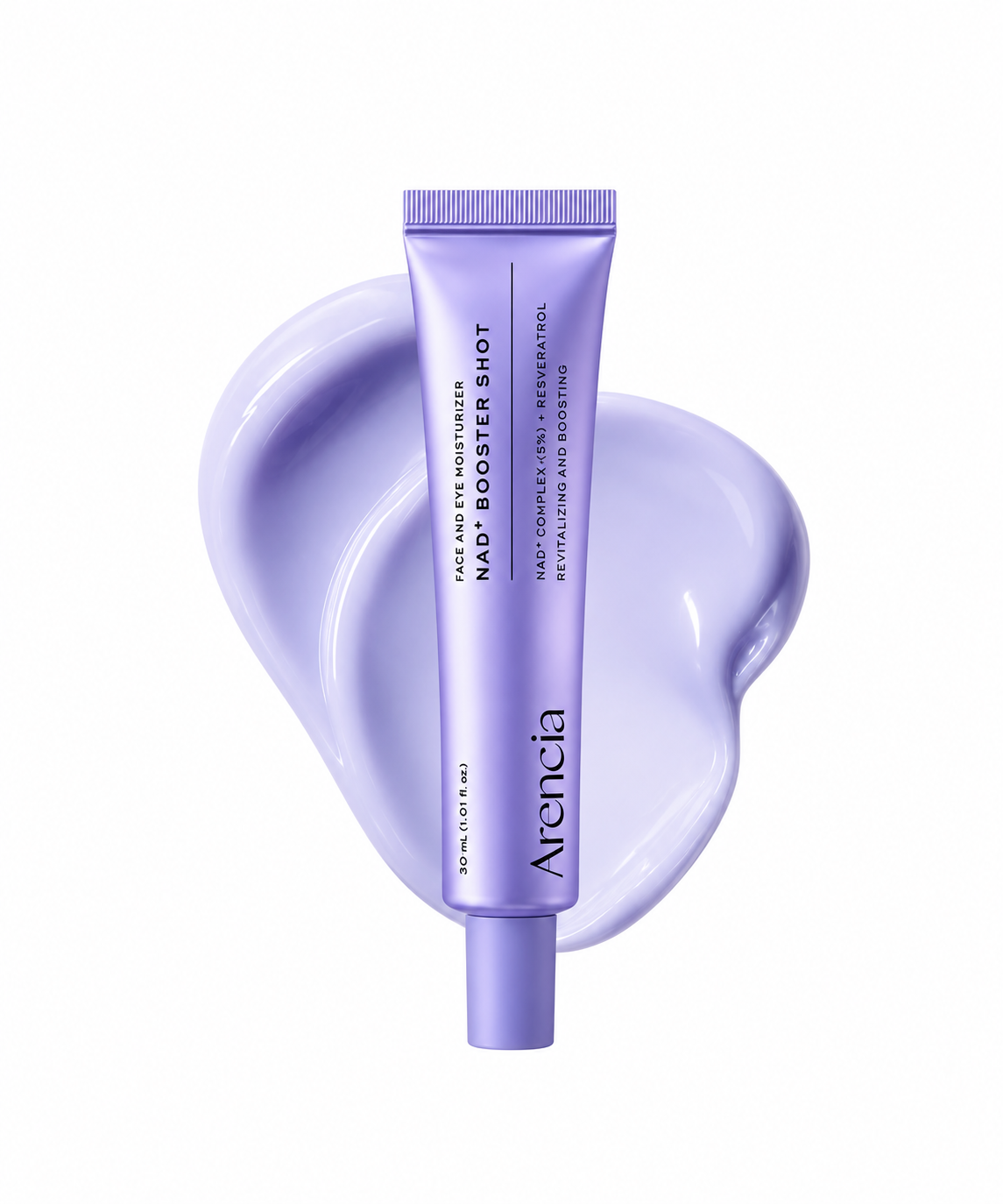 Arencia NAD+ Booster Shot Revitalising Eye and Face Treatment – Purple (30g)