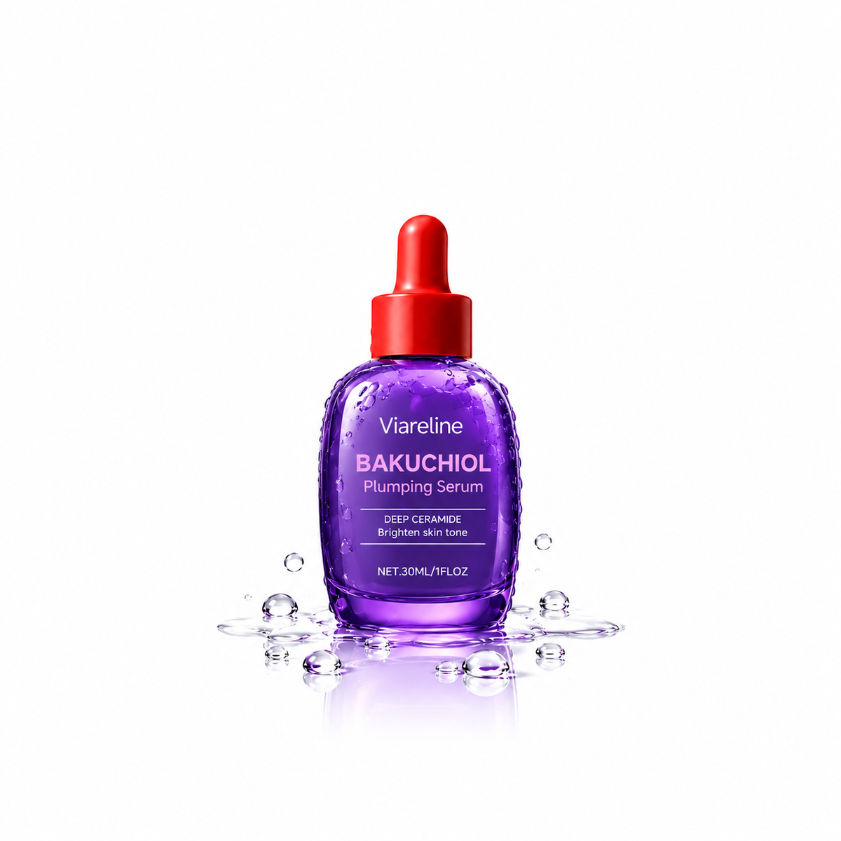 💜 Viareline Bakuchiol Plumping Serum – Purple