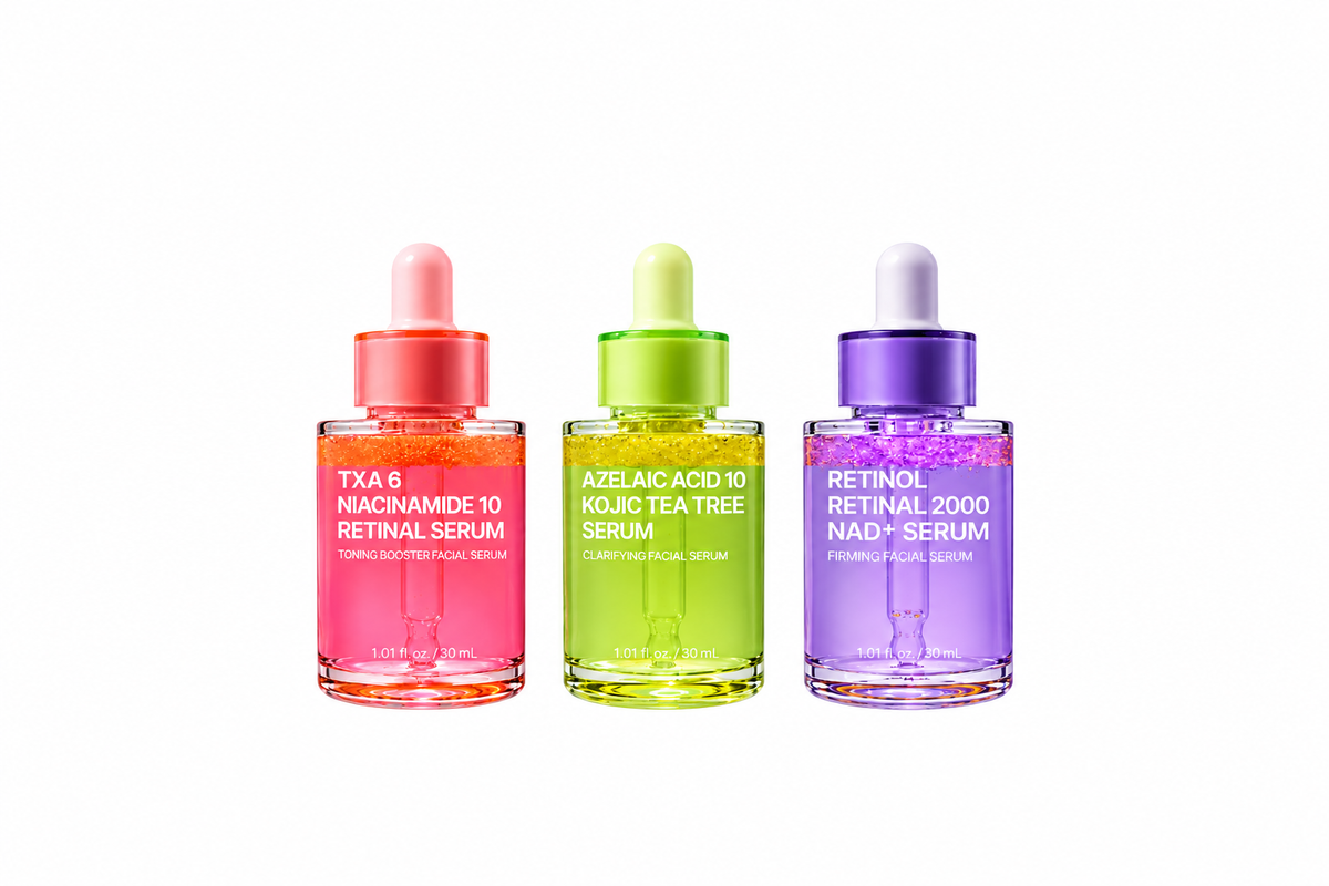 3-Delige Targeted Facial Serum Collection – Firming | Toning | Clarifying, 3 X 30 ml