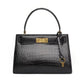 Crocodile leather Handbag 'Manhattan'