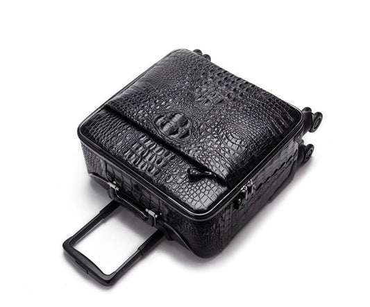 BERBERA TROLLY CROCODILE LEATHER, Middle