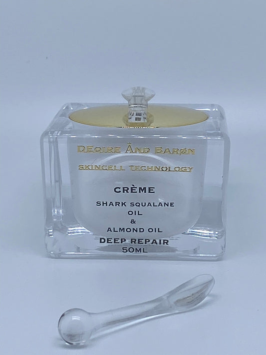 SHARK SQUALANE OIL & ALMOND CREME, Deep repair, 50 ml