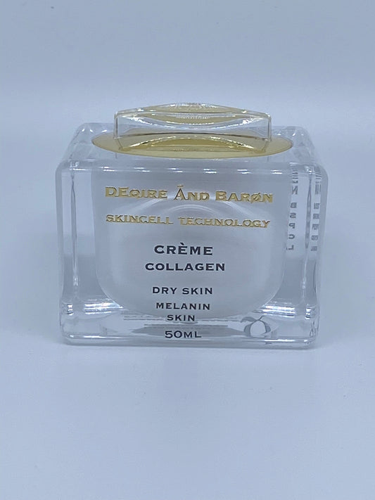 COLLAGEN CREME,  Skin glow, Rejuvinate, Dry Skin, Melanin skin, 50 ml