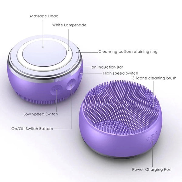 BABY SONIC, light therapy, thermo sensor, cleanser brush, product absorbtion
