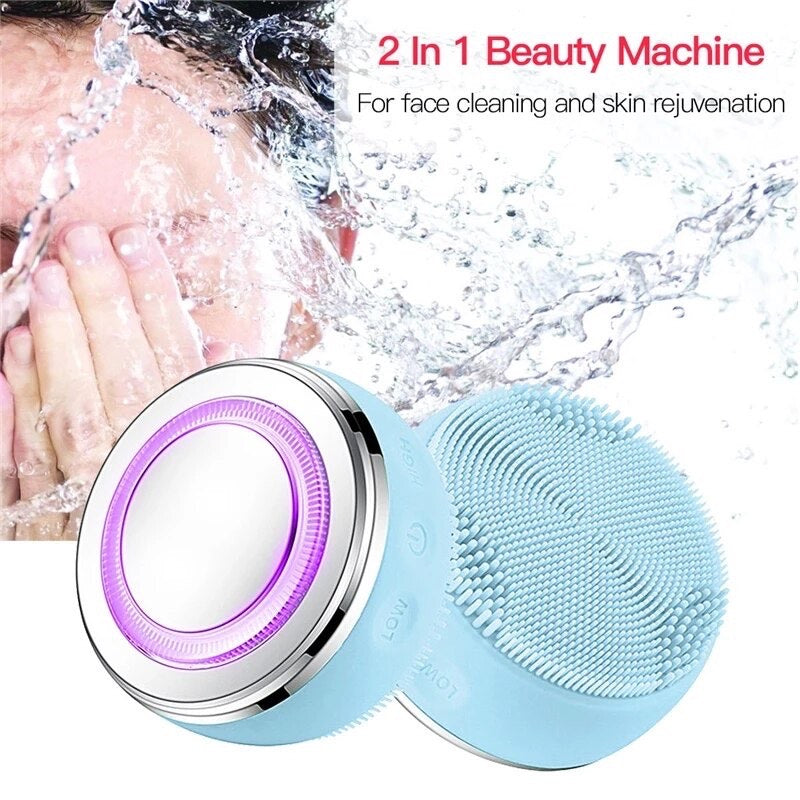 BABY SONIC, light therapy, thermo sensor, cleanser brush, product absorbtion