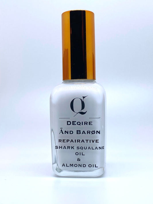 SHARK SQUALANE & ALMOND OIL. Deep repair, repairative, 40 ml